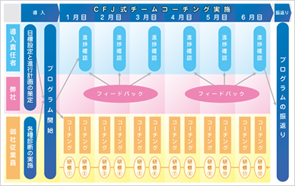 CFJチームビルディング実施スケジュール例